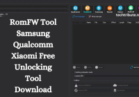 RomFW Tool Samsung Qualcomm Xiaomi Free Unlocking Tool Download