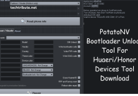 PotatoNV Bootloader Unlock Tool For Huaeri/Honor Devices Tool Download
