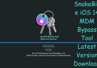 SnakeBite iOS 14 MDM Bypass Tool Latest Version Download
