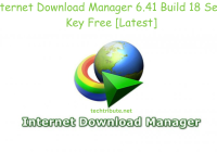 Internet Download Manager 6.41 Build 18 Serial Key Free [Latest]
