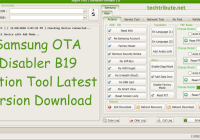 Samsung OTA Disabler B19 Edition Tool Latest Version Download