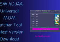GSM ADJAA Universal MDM Patcher Tool Latest Version Download