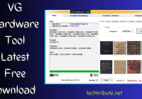 VG Hardware Tool Latest Free Download